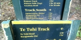 Junction of Te Tuhi Track and Ngamarama Track and North-South Track